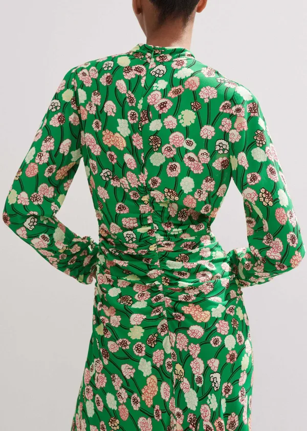 lantana_flower_print_midi_dress_4.webp ME+EM Lantana Flower Print Midi Dress | Women Midi Dresses