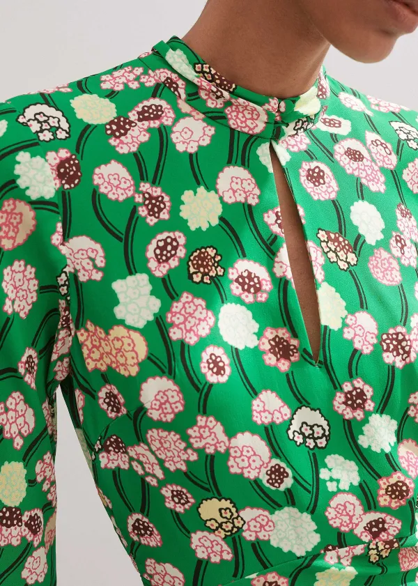 lantana_flower_print_midi_dress_5.webp ME+EM Lantana Flower Print Midi Dress | Women Midi Dresses