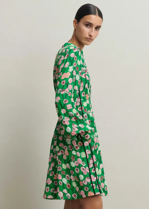 ME+EM Lantana Flower Print Short Boho Dress | Women Short Dresses