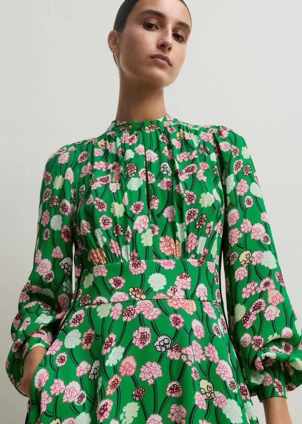 lantana_flower_print_short_boho_dress_3.webp ME+EM Lantana Flower Print Short Boho Dress | Women Short Dresses