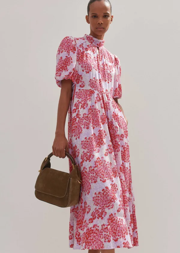 layered_violets_print_midi_dress__belt_4.webp ME+EM Layered Violets Print Midi Dress + Belt | Women Midi Dresses