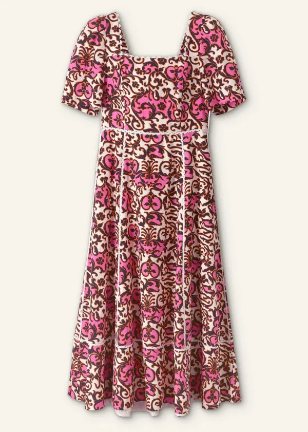 linenblend_baroque_print_midi_dress_4.webp ME+EM Linen-Blend Baroque Print Midi Dress | Women Midi Dresses