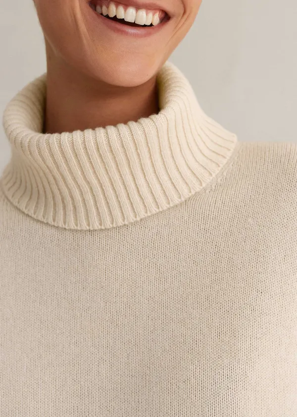 merino_cashmere_curved_hem_jumper__snood_3.webp ME+EM Merino Cashmere Curved Hem Jumper + Snood | Women Jumpers