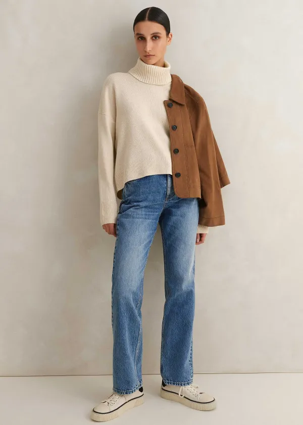 merino_cashmere_curved_hem_jumper__snood_4.webp ME+EM Merino Cashmere Curved Hem Jumper + Snood | Women Jumpers