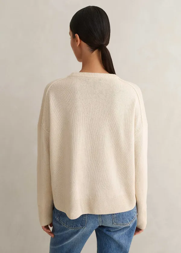 merino_cashmere_curved_hem_jumper__snood_5.webp ME+EM Merino Cashmere Curved Hem Jumper + Snood | Women Jumpers