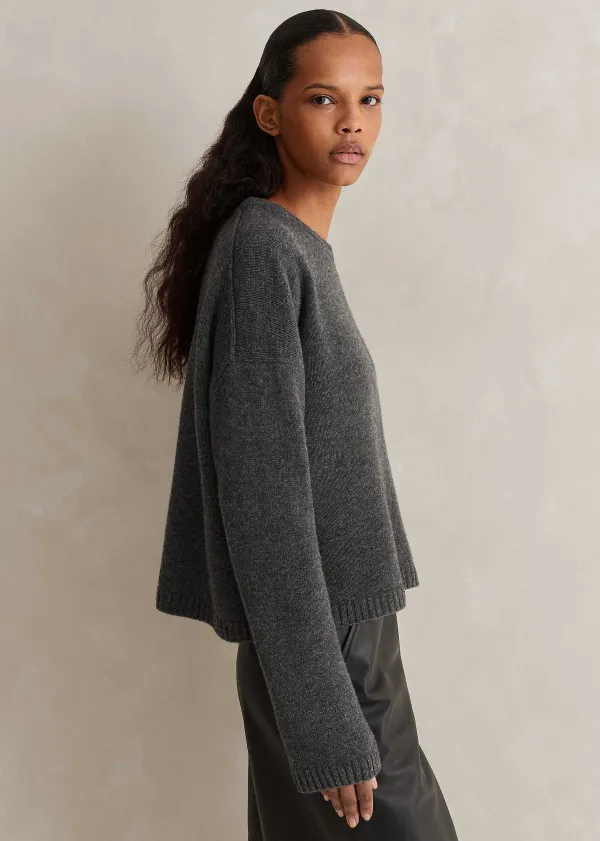 merino_cashmere_relaxed_crop_jumper__snood_3-1.webp ME+EM Merino Cashmere Relaxed Crop Jumper + Snood | Women Jumpers