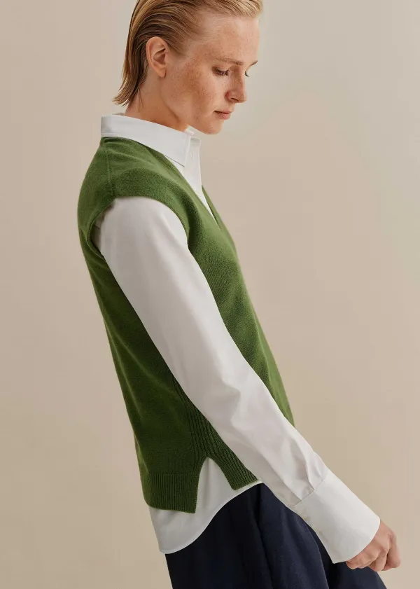 merino_cashmere_relaxed_v_neck_vest_2-1.webp ME+EM Merino Cashmere Relaxed V Neck Vest | Women Vests