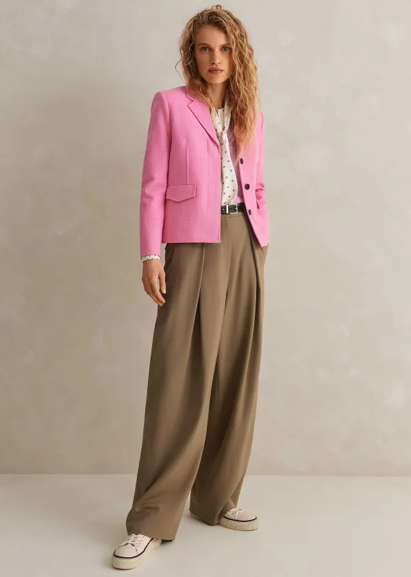 merino_cashmere_silk_lace_stitch_vneck_vest_2.webp ME+EM Merino Cashmere Silk Lace Stitch V-Neck Vest | Women Vests