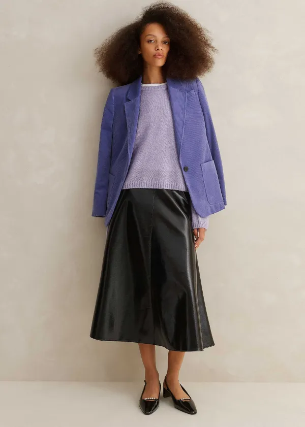 ME+EM Merino Cashmere Silk Relaxed Jumper + Snood | Women Jumpers