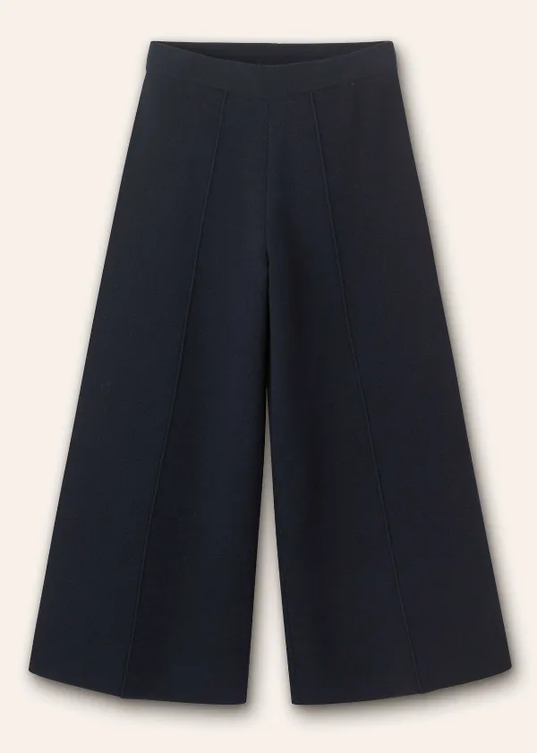 ME+EM Merino Milano Knitted Trouser | Women Crop Trousers