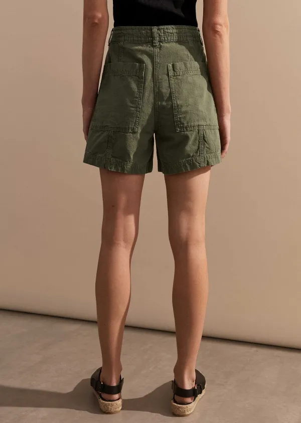 oversized_patch_short__tie_3.webp ME+EM Oversized Patch Short + Tie | Women Shorts