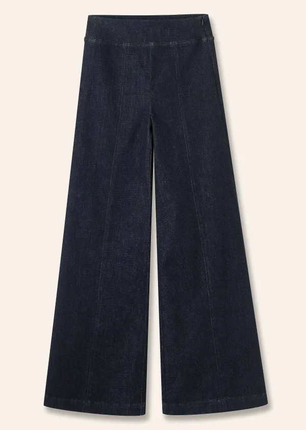 ME+EM Palazzo Travel Jean | Women Wide-Leg Trousers