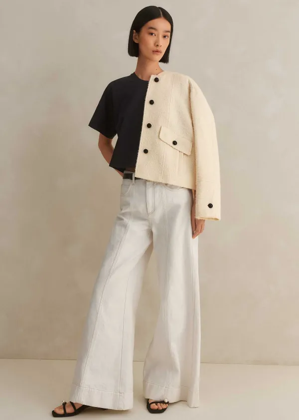 pearl_detail_suede_kitten_sandal_5.webp ME+EM Pearl Detail Suede Kitten Sandal | Women Sandals