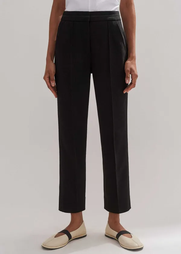 ME+EM Perfect Workwear Slim Crop Trouser | Women Slim Trousers