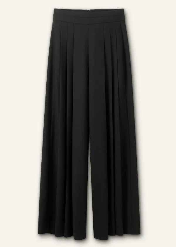ME+EM Pleated Ultra Wide-Leg Trouser | Women Wide-Leg Trousers