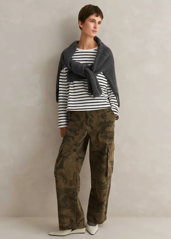 pocket_detail_boxy_long_sleeve_stripe_top_2.webp ME+EM Pocket Detail Boxy Long Sleeve Stripe Top | Women T-Shirts