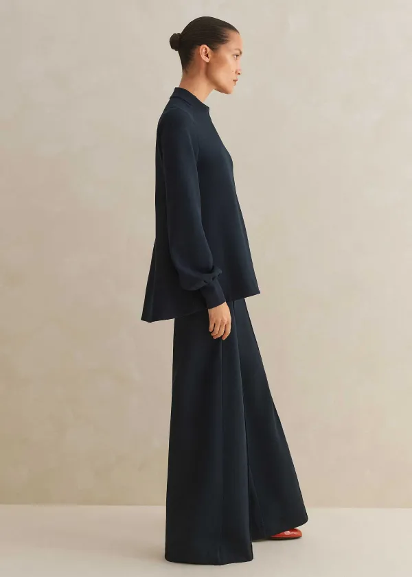 ME+EM Regular-Length Travel Tailoring Wide-Leg Palazzo Co-Ord | Women Suits And Co-Ords