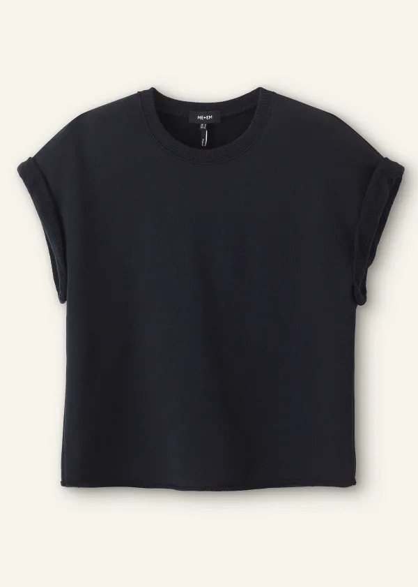 ME+EM Roll Cuff Sweatshirt | Women T-Shirts