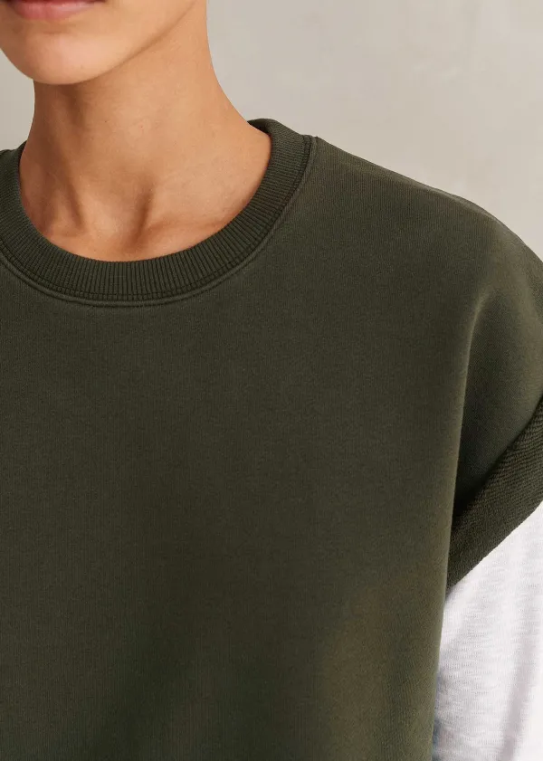 roll_cuff_sweatshirt_4.webp ME+EM Roll Cuff Sweatshirt | Women T-Shirts