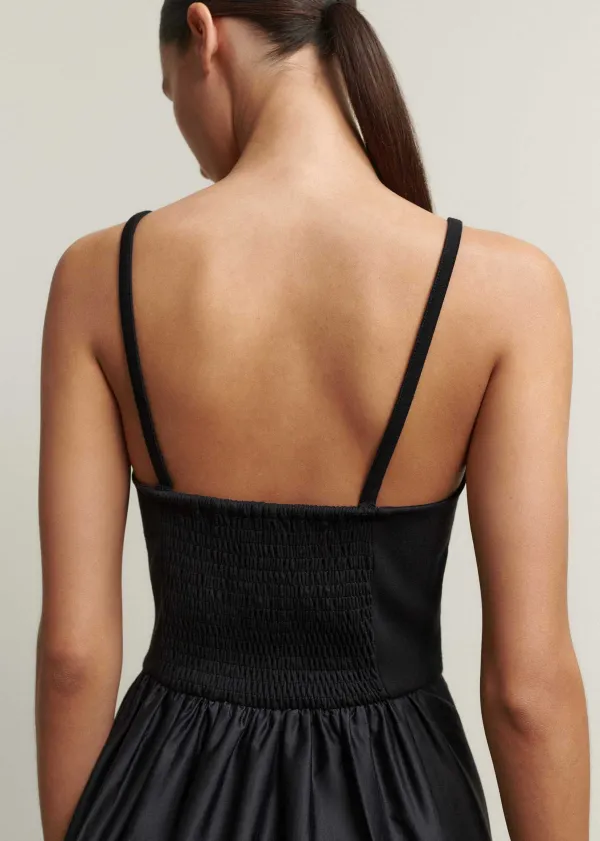 seam_detail_mixed_media_maxi_dress_3.webp ME+EM Seam Detail Mixed Media Maxi Dress | Women Maxi Dresses