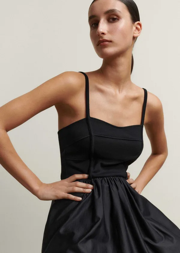 seam_detail_mixed_media_maxi_dress_4.webp ME+EM Seam Detail Mixed Media Maxi Dress | Women Maxi Dresses