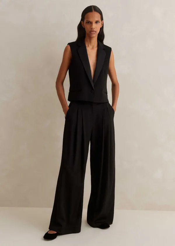 shortlength_wideleg_forever_tux_trouser_4.webp ME+EM Short-Length Wide-Leg Forever Tux Trouser | Women Wide-Leg Trousers