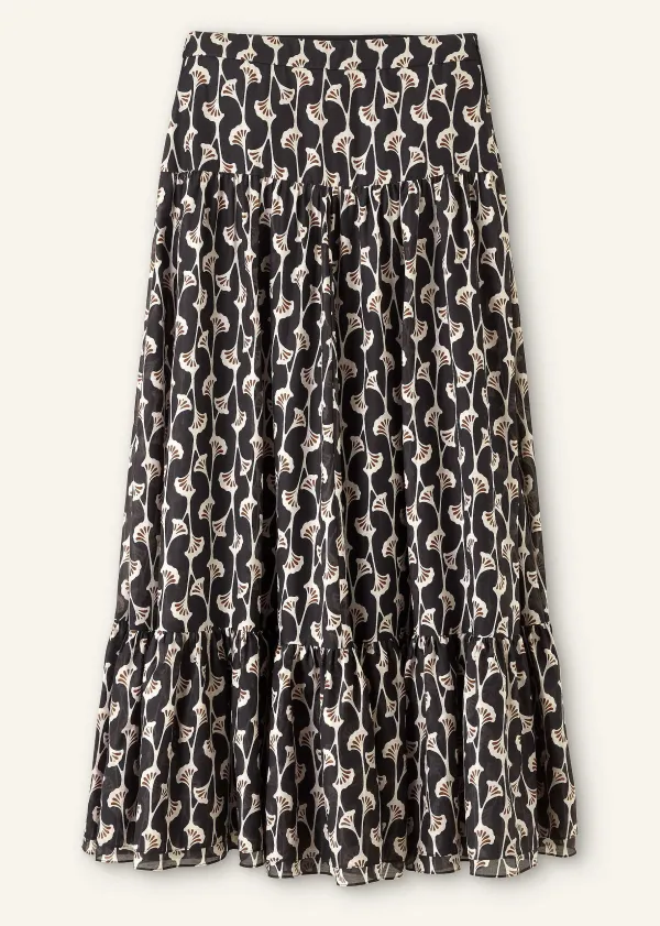 silk_cotton_ginko_leaf_print_skirt__belt_5.webp ME+EM Silk Cotton Ginko Leaf Print Skirt + Belt | Women Skirts