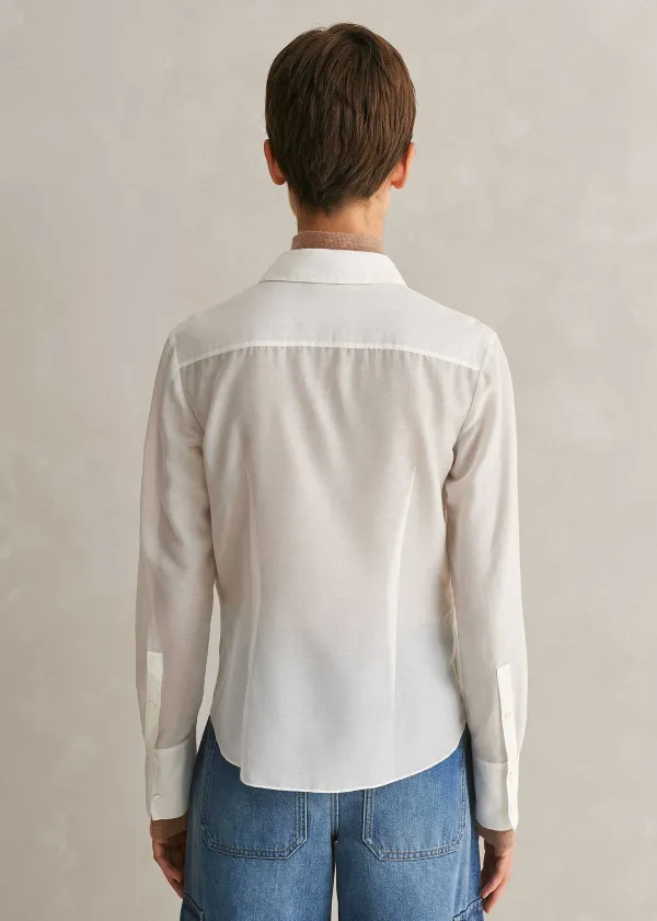 silk_cotton_layering_shirt_2.webp ME+EM Silk Cotton Layering Shirt | Women Shirts