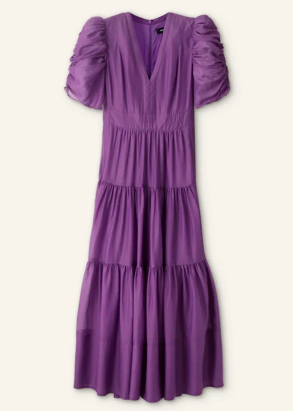 ME+EM Silk Cotton Maxi Dress | Women Maxi Dresses