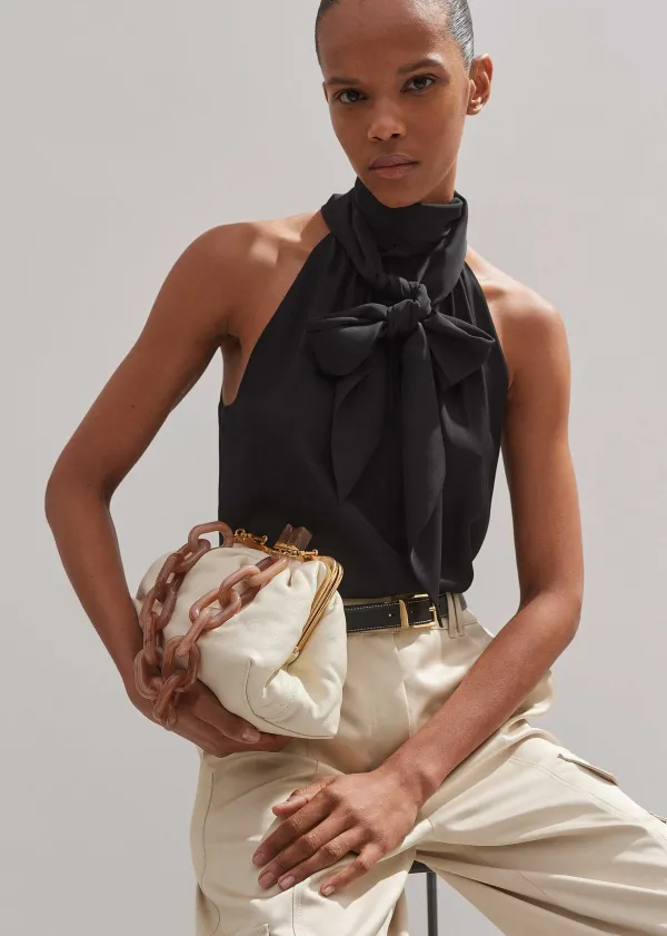 silk_pussybow_halterneck_top_4-1.webp ME+EM Silk Pussybow Halterneck Top | Women Vests And Camis