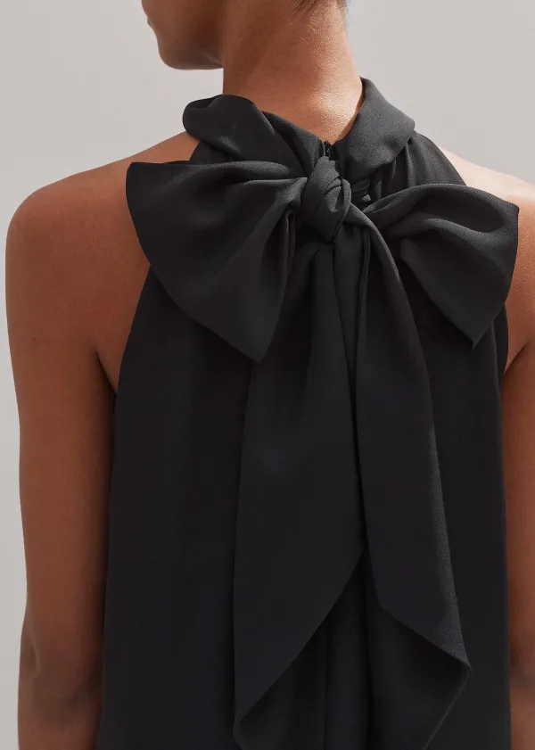 silk_pussybow_halterneck_top_6.webp ME+EM Silk Pussybow Halterneck Top | Women Vests And Camis
