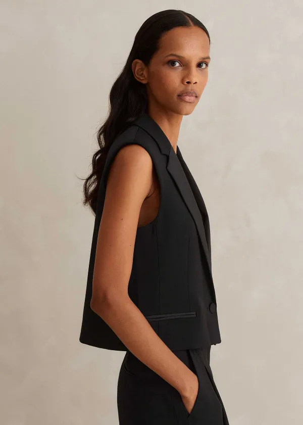 sleeveless_tux_jacket_5.webp ME+EM Sleeveless Tux Jacket | Women Blazers