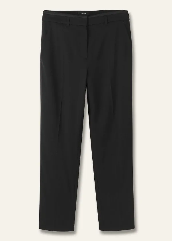 ME+EM Slim Crop Forever Tux Trouser | Women Slim Trousers