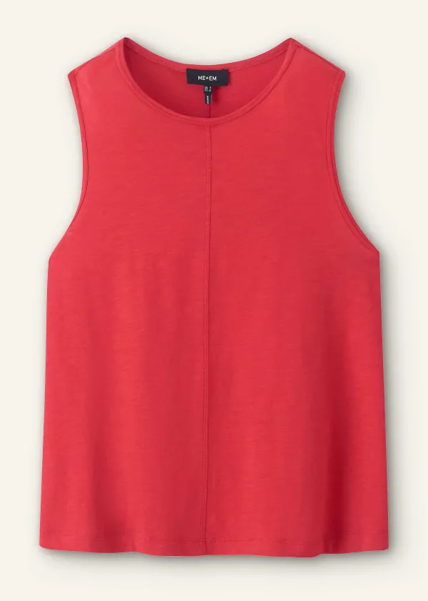 slub_crew_neck_swing_vest_5.webp ME+EM Slub Crew Neck Swing Vest | Women T-Shirts