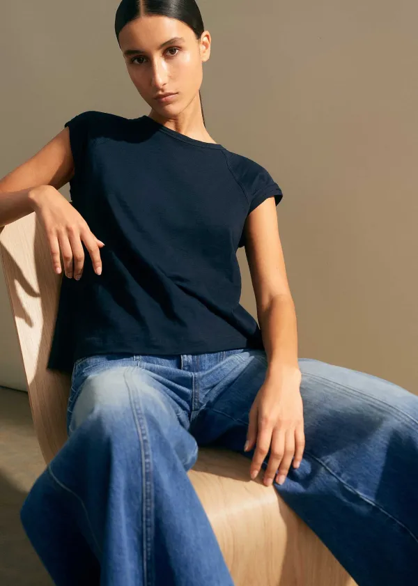 ME+EM Slub Swing Tee | Women T-Shirts