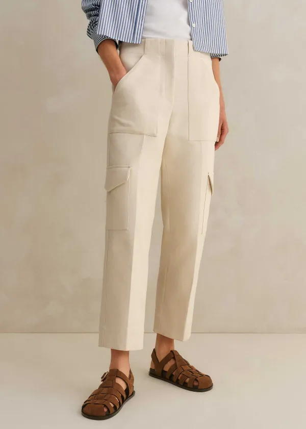 smart_cargo_slim_crop_trouser_2.webp ME+EM Smart Cargo Slim Crop Trouser | Women Slim Trousers