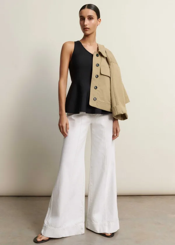 structured_one_shoulder_peplum_knit_top_3.webp ME+EM Structured One Shoulder Peplum Knit Top | Women Occasionwear