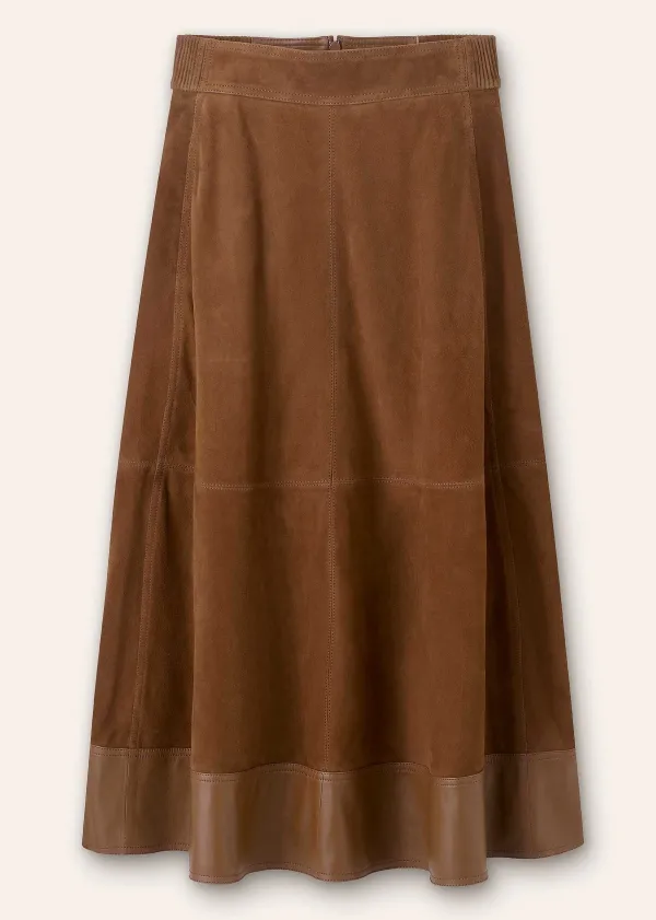 suede_mix_highwaisted_midi_skirt_2.webp ME+EM Suede Mix High-Waisted Midi Skirt | Women Skirts