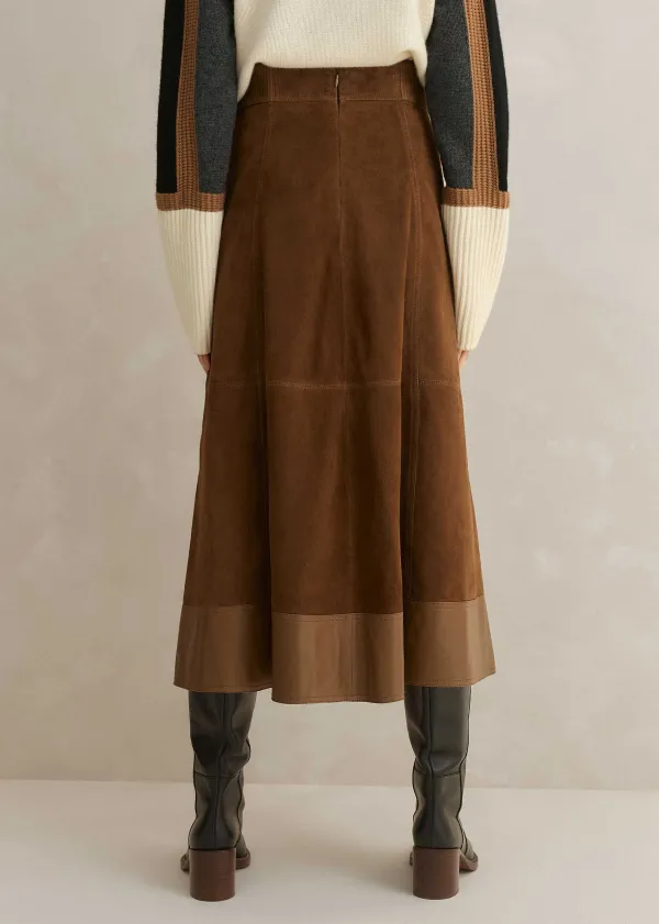 suede_mix_highwaisted_midi_skirt_3.webp ME+EM Suede Mix High-Waisted Midi Skirt | Women Skirts