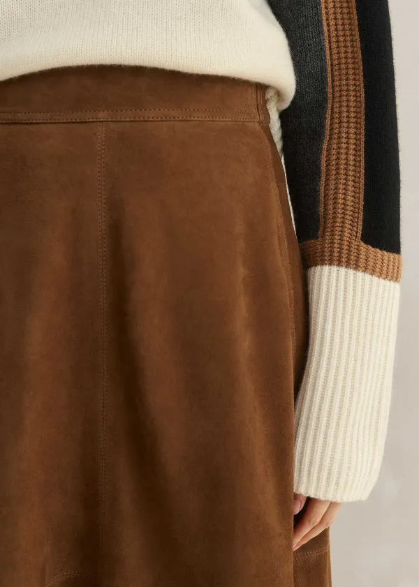 suede_mix_highwaisted_midi_skirt_5.webp ME+EM Suede Mix High-Waisted Midi Skirt | Women Skirts
