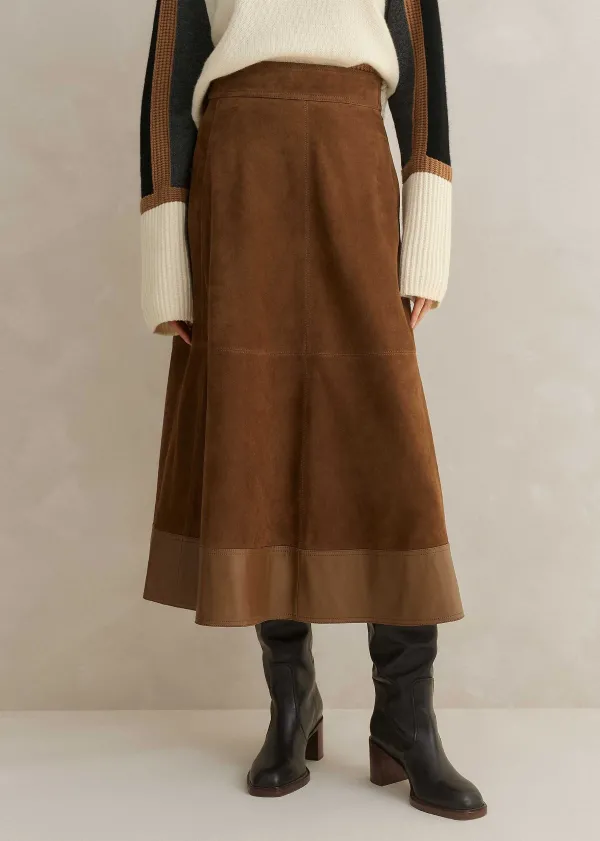 suede_mix_highwaisted_midi_skirt_6.webp ME+EM Suede Mix High-Waisted Midi Skirt | Women Skirts