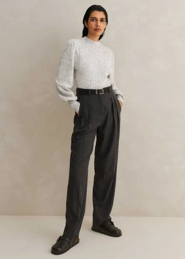 superfine_alpaca_pouf_sleeve_jumper_4.webp ME+EM Superfine Alpaca Pouf Sleeve Jumper | Women Jumpers