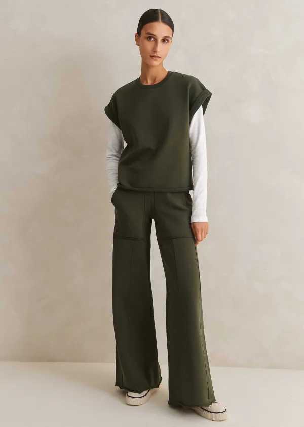 ME+EM Sweatshirting Wide-Leg Trouser | Women Wide-Leg Trousers