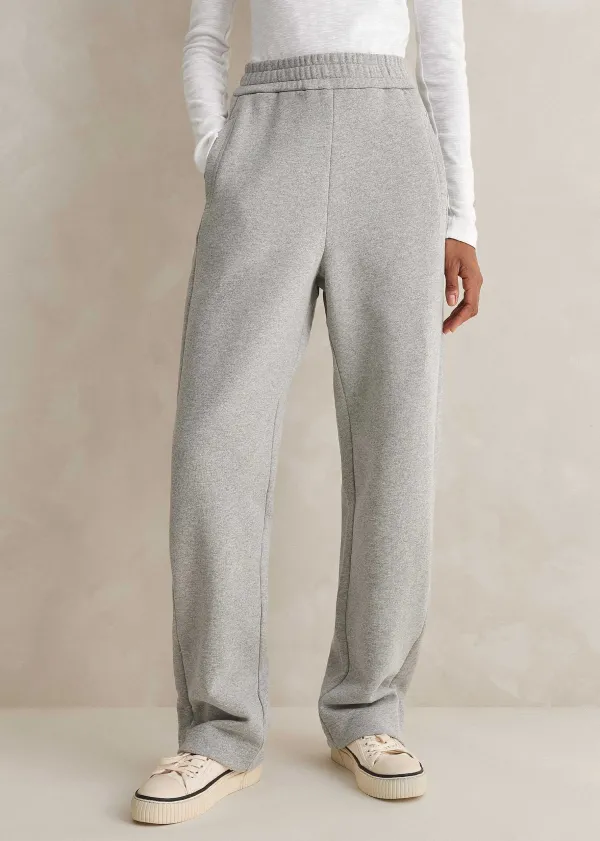 ME+EM Tapered Sweatshirting Track Pant | Women Joggers