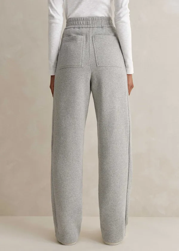 tapered_sweatshirting_track_pant_4.webp ME+EM Tapered Sweatshirting Track Pant | Women Joggers