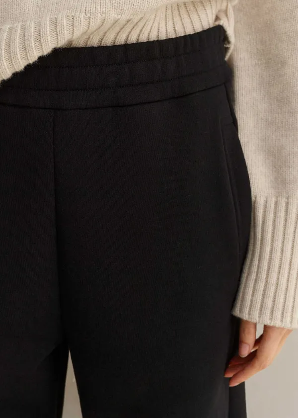 tapered_sweatshirting_track_pant_7.webp ME+EM Tapered Sweatshirting Track Pant | Women Joggers