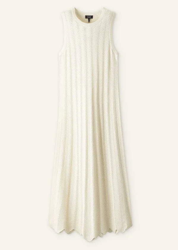textured_cotton_knit_scallop_maxi_dress_3.webp ME+EM Textured Cotton Knit Scallop Maxi Dress | Women Maxi Dresses