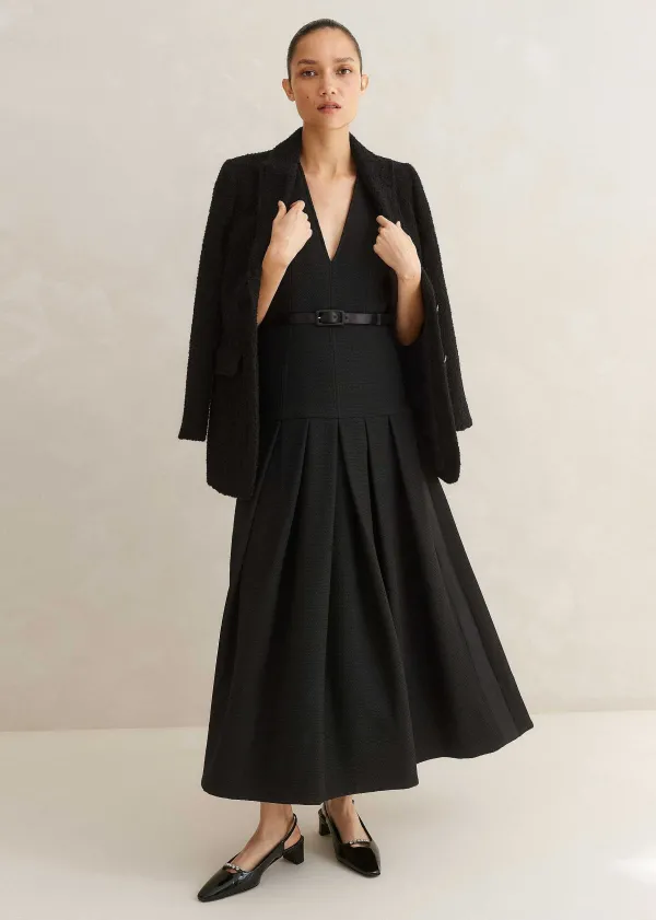 textured_midi_dress__belt_5.webp ME+EM Textured Midi Dress + Belt | Women Midi Dresses