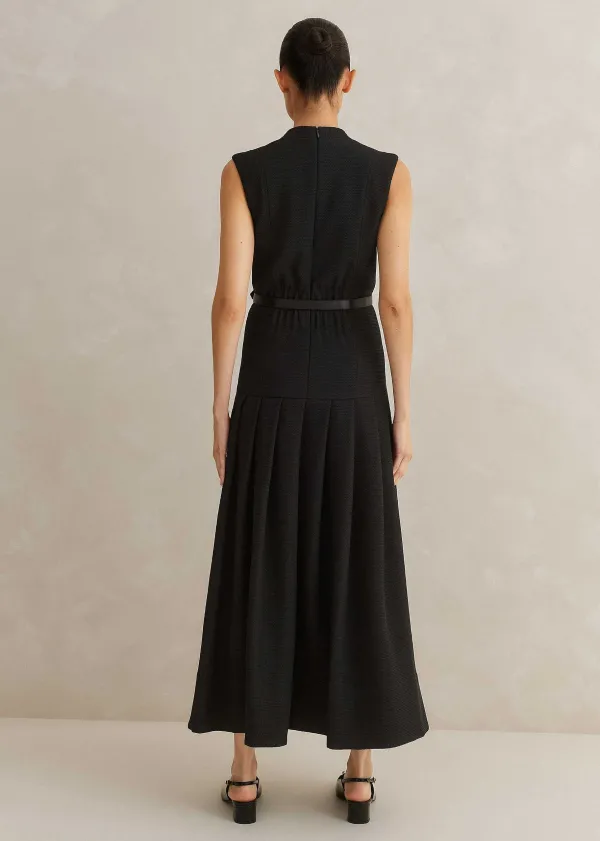 textured_midi_dress__belt_6.webp ME+EM Textured Midi Dress + Belt | Women Midi Dresses