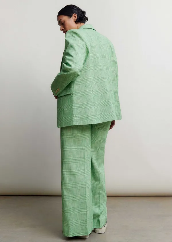 ME+EM Textured Prince Of Wales Check Suit | Women Suits And Co-Ords